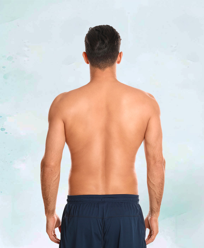 Analyse du dos d'un patient