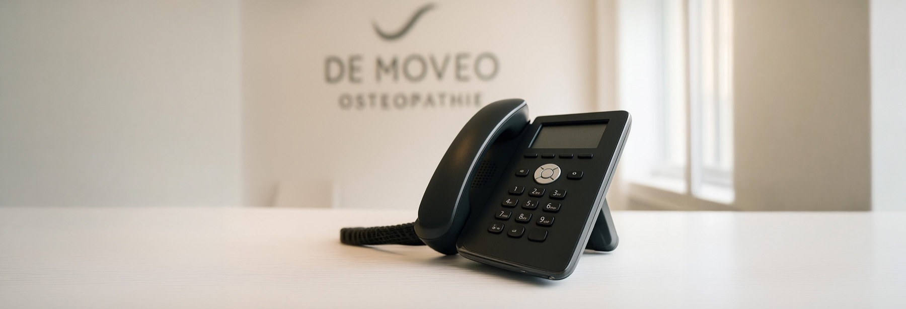 Téléphone du cabinet De Moveo Ostéopathie à Nyon